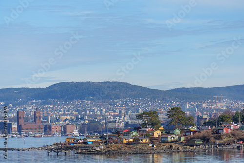 Wallpaper Mural Oslo und der Oslofjörd in Frühling Torontodigital.ca