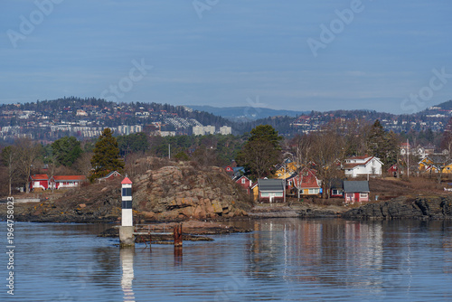 Wallpaper Mural Oslo und der Oslofjörd in Frühling Torontodigital.ca