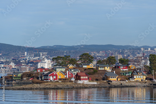 Oslo und der Oslofjörd in Frühling