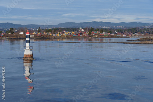 Oslo und der Oslofjörd in Frühling