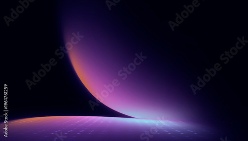 Abstract neon purple backgr...