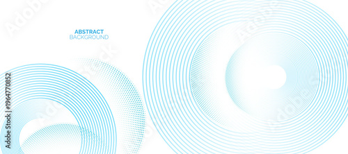 Abstract minimalist background. Modern circle lines pattern. Minimal geometric design. Futuristic concept. Suit for cover, poster, banner, brochure, header, presentation, web, flyer