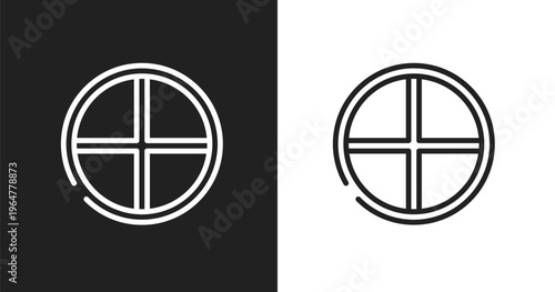 Tray icon. Linear black, white icon from hair salon collection. Outline tray vector. Thin line symbol isolated on white and black background