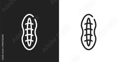 Plankton icon. Linear black, white icon from nature collection. Outline plankton vector. Thin line symbol isolated on white and black background