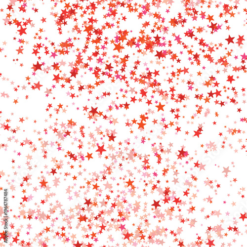 Bright Color stars confetti background. Splash effect banner. Vector abstract illustration with blurred drops of rain for wallpaper, wrapping paper, backdrop, poster, decorative designs.