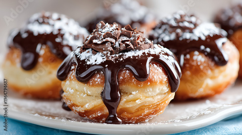 Donuts de chocolate