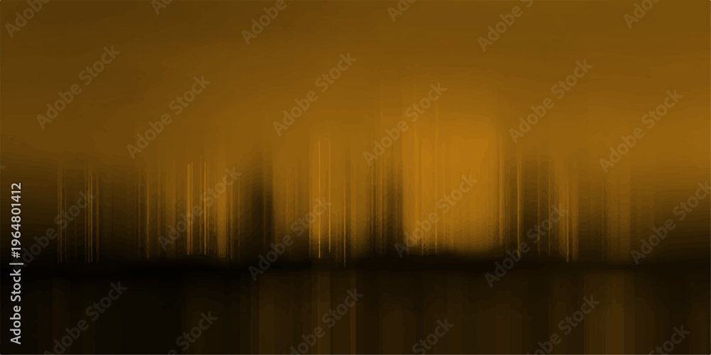 Fototapeta premium abstract cityscape painting with warm tones, blurred vertical lines creating an artistic representation of an urban landscape, evoking a sense of modern abstraction.