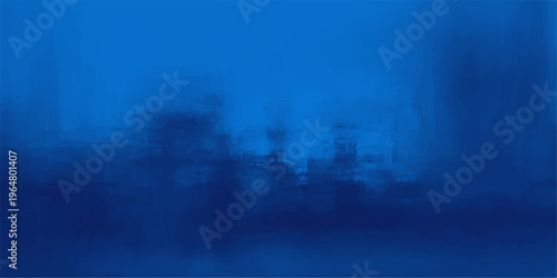 Abstract gradient background featuring a captivating blend of deep blue tones, evoking a sense of tranquility. The blurred effect adds depth and artistic flair, creating a versatile backdrop.