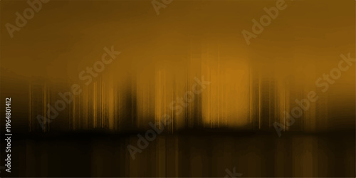 abstract cityscape painting with warm tones, blurred vertical lines creating an artistic representation of an urban landscape, evoking a sense of modern abstraction.