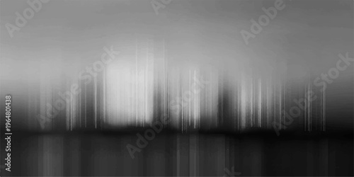 abstract black and white image capturing the essence of city's skyline, offering a contemporary and minimalist visual with artistic strokes and blur