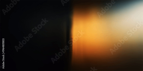 Ethereal abstract evokes the play of light and shadow, with a dynamic blend of deep blacks and warm, inviting golds creating a captivating visual effect.