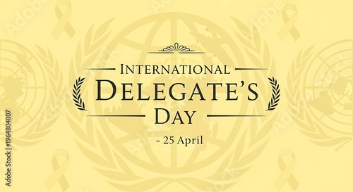 International Delegate Day observance graphic