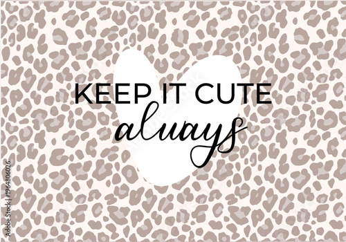 leopard animal print vector design  and background