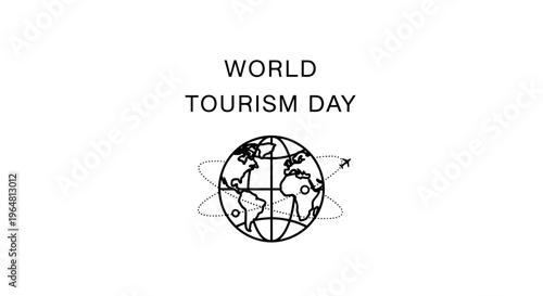 World Tourism Day celebration concept.