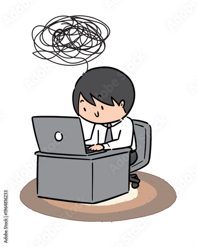 tired and dizzy from work