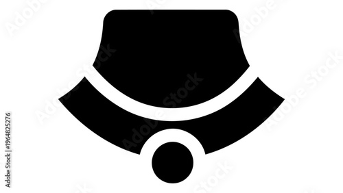 Choker necklace icon