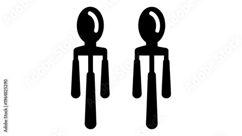 Dangle earrings icon