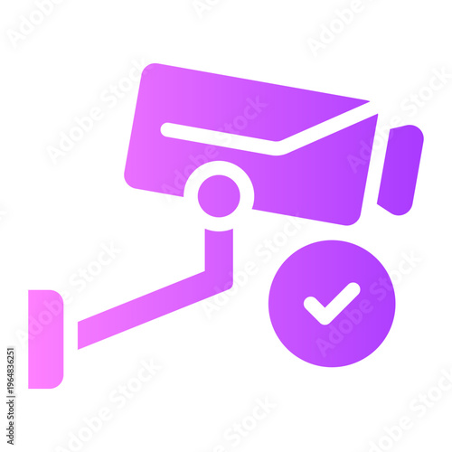 cctv gradient icon