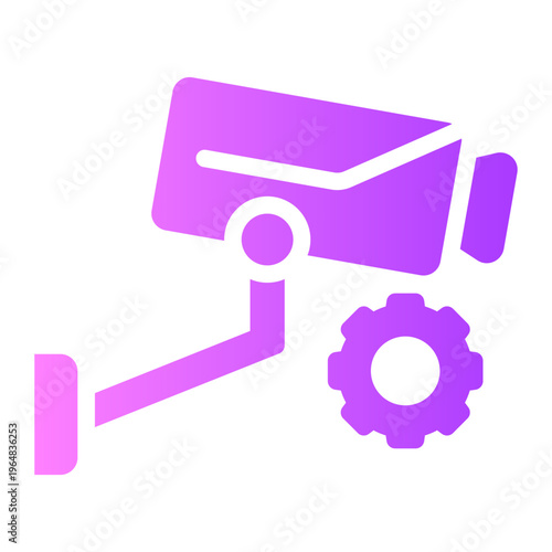 cctv gradient icon