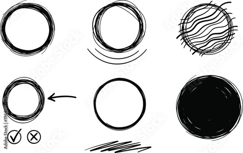 Evolution of an ellipse through shading techniques