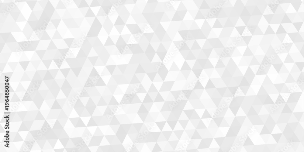 Fototapeta premium Abstract triangle pattern. Gray polygonal background. Vector illustration for your design.
