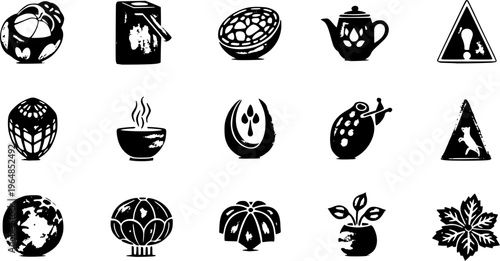 Minimalist Sumi-e Illustration of Iconic Singaporean Landmark 