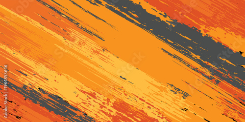 Sublimation jersey design vector brush modern grunge camouflage background paint splash splashes bold stripes brush orange stripes abstract. eps 10