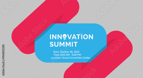 Innovation Summit Logo Design Element.