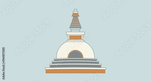 Foto Buddhist Stupa Architecture Religious Building 1.