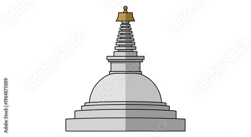 Buddhist Stupa Architecture Religious Building.
