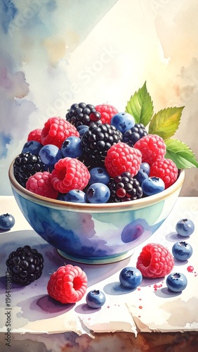 berries in a bowl