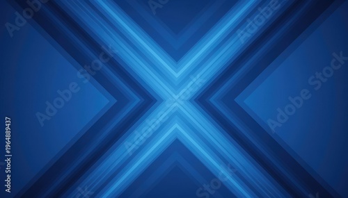 Abstract Blue Neon Design: A captivating abstract design with interconnected neon blue lines, creating a mesmerizing pattern that exudes modernity and technological elegance.