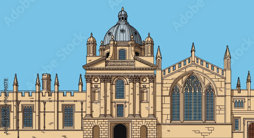 Bodleian Library Oxford Building.