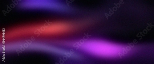 Abstract pastel gradient background with holographic glow and digital grain noise texture