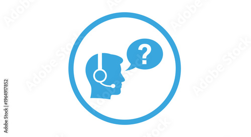 Customer service support call center agent.