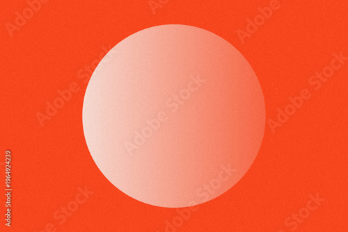 Large Light Pink Circle Shape.