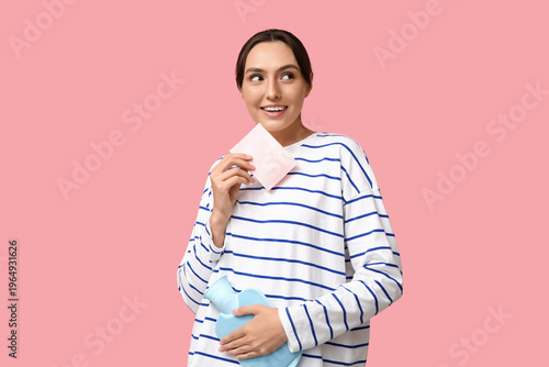 Beautiful young woman with ...