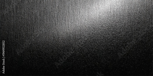 A dark grunge backdrop featuring a fusion of black leather material and a rough gray metal surface pattern for a vintage textured wallpaper design