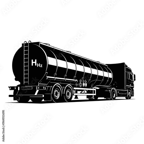 Silhouette of a Cryogenic Liquid Hydrogen Tanker for Clean Fuel Transportation and Logistics