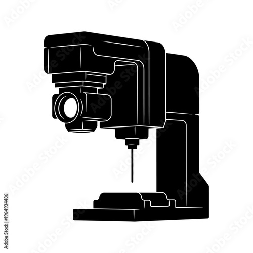Silhouette of a Multi-Sensor Vision and Touch Probe Measurement System for QA