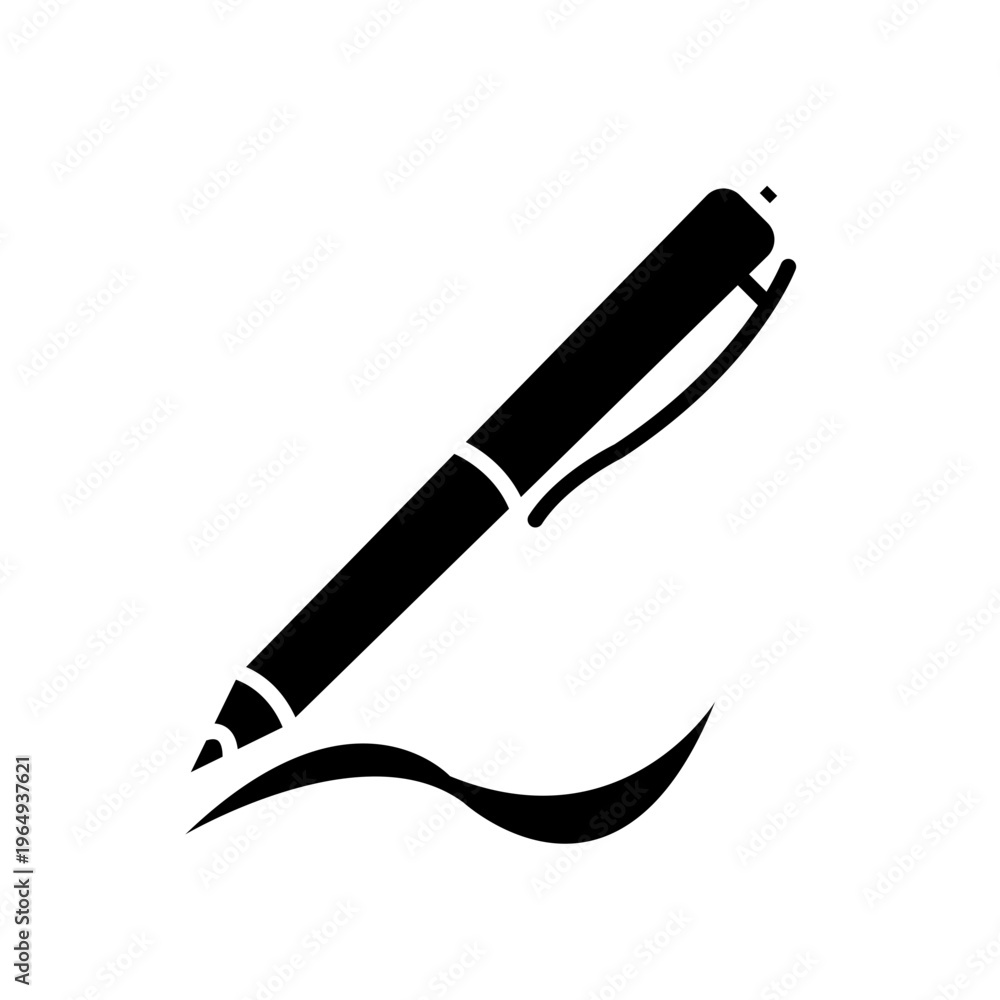 Obraz premium Pen icon