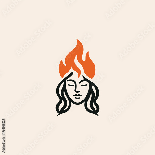 Fire Goddess Logo 