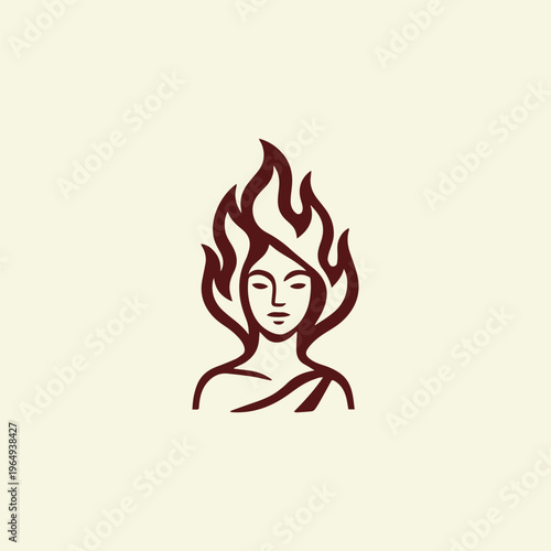 Fire Goddess Logo 