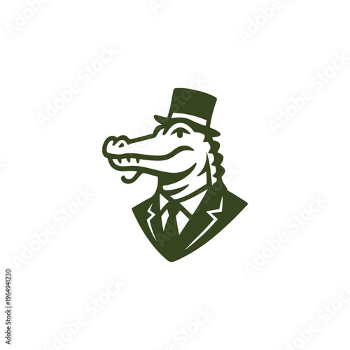 Sir Crocodile Logo