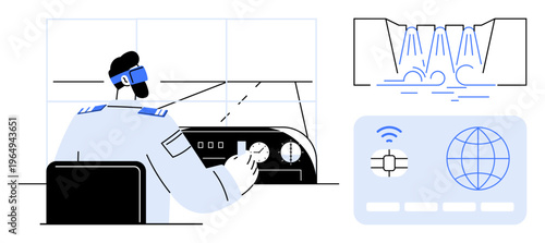 Water resource management, global communication, hydropower systems, technology integration, control systems, remote operations. Operator monitoring systems and controls. Water resource management