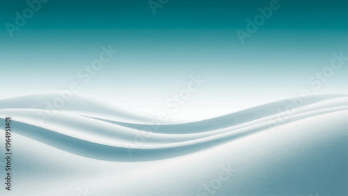 Bild auf Leinwand Wavy Lines Pattern Abstract Design Element.