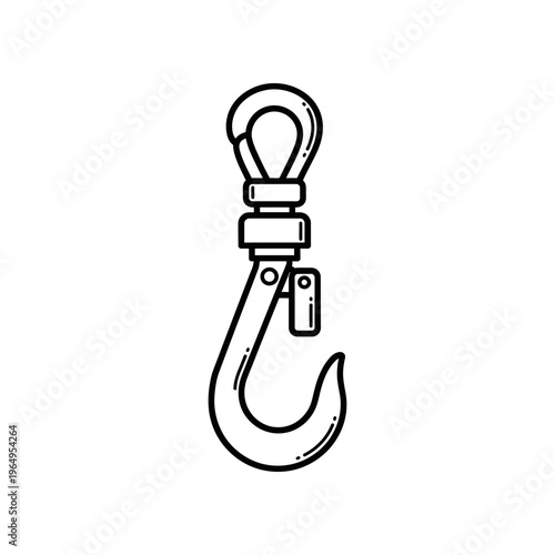 A hook with a latch