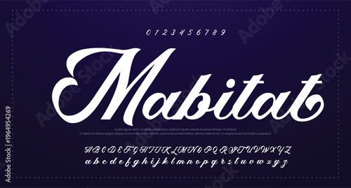 Font Type Font lettering handwritten 