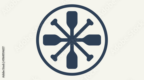 Tabono Adinkra Symbol Vector Icon African Strength and Perseverance Design