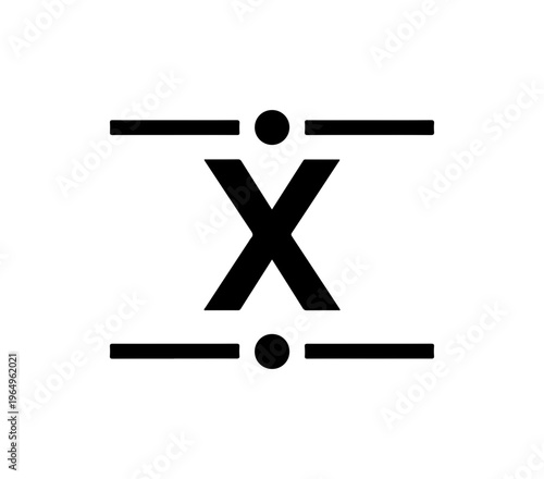 Chemical Bonding Diagram - Covalent Cross-Link Representation